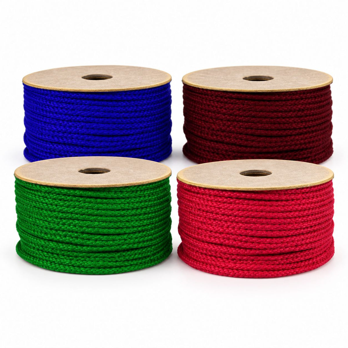 Blouse Dori Pack of 4 Colours | Blue, Maroon, Green & Pink Braided Tie Cord for Blouse Back & Lehenga