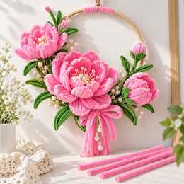 Pink Pipe Cleaner for Craft, Flower Making & DIY Decoration | 100 Pcs per Packet