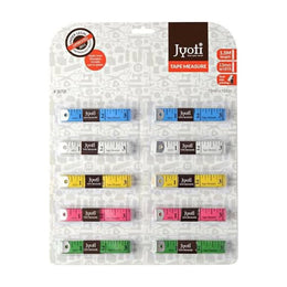 Tailoring Measuring Tape 1.5 Meter – Pack of 10 | 13mm Dual Side Printed Multicolor Tape