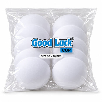 Good Luck Bra Cups Size 30 White | Blouse Padding Cups for Stitching | Pack of 10 Pieces (5 Pairs)