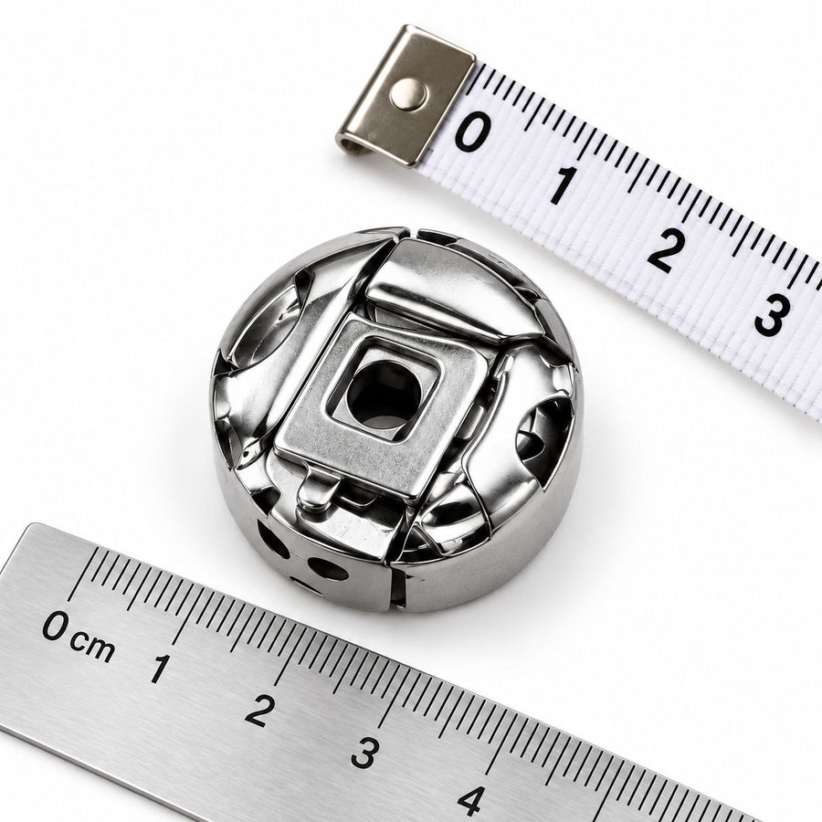 HAYA Bobbin Case for Sewing Machine | Metal Bobbin Case Part No. 103 K | Pack of 10