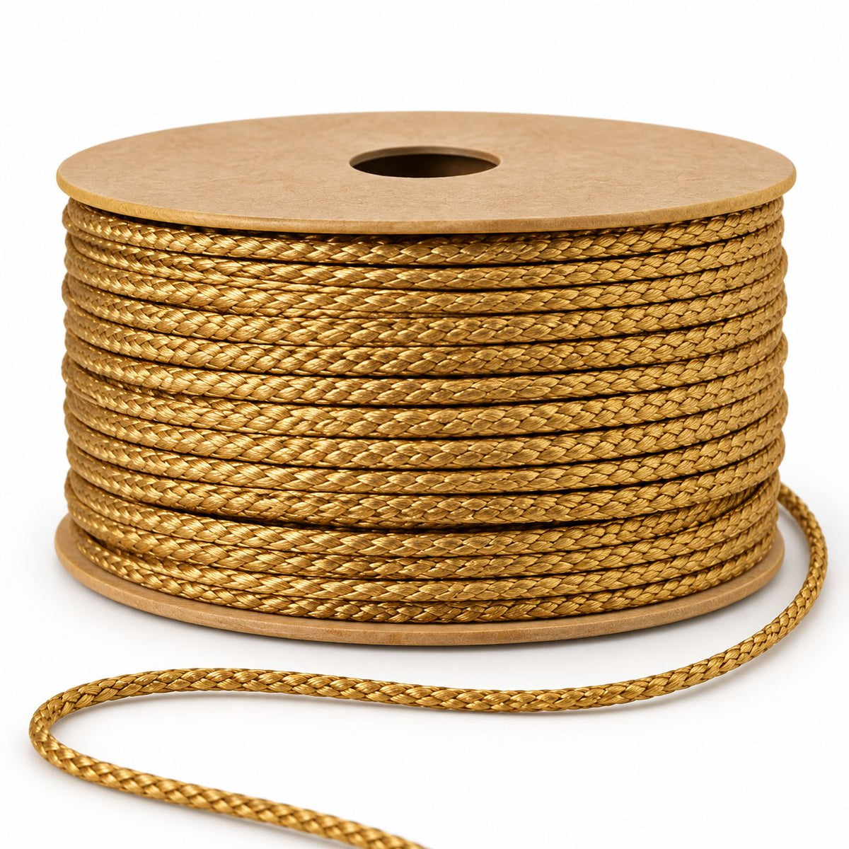 Golden Blouse Dori Pack of 16 Rolls | Braided Tie Cord for Blouse Back, Lehenga, Kurti & Ethnic Wear