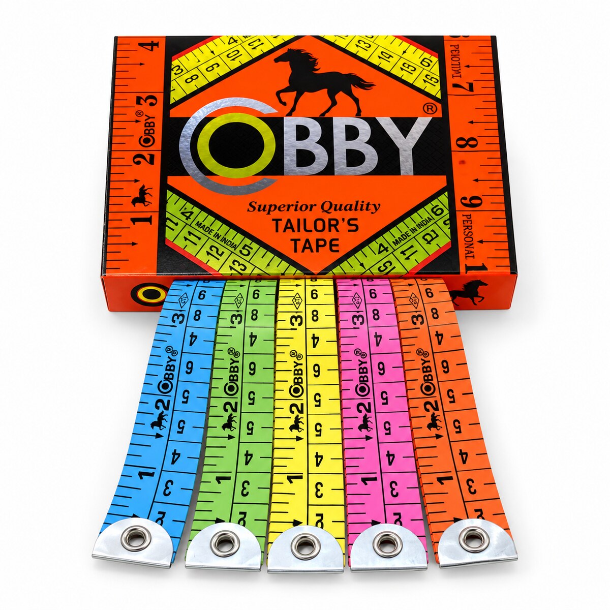 Tailor Measuring Tape 150cm / 60 Inch | Flexible Multicolor Sewing & Body Measurement Tape