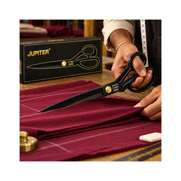 Jupiter A300 12 Inch Heavy Duty Tailoring Scissor | Large Yarn Shear | Sharp Steel Blade Cloth Cutting Scissor | Professional Fabric Cutting Kainchi