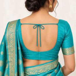 Blouse Dori Pack of 4 Colours | Sky Blue, Red, Rani Pink & Navy Blue Braided Tie Cord for Blouse Back & Lehenga