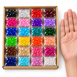 Assorted Colour 2-Hole Blouse Buttons – Box of 24 Packets | Fancy Sewing Buttons for Tailoring