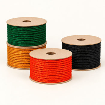 Blouse Dori Pack of 4 Colours | Green, Golden, Orange & Black Braided Tie Cord for Blouse Back & Lehenga