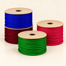 Blouse Dori Pack of 4 Colours | Blue, Maroon, Green & Pink Braided Tie Cord for Blouse Back & Lehenga