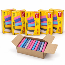 Dust Free Tailor Chalk for Fabric Marking – Multicolour, Pack of 10 Pieces