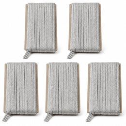Silver Blouse Piping Dori Pack of 5 | Decorative Piping Cord for Blouse, Saree & Dress Stitching