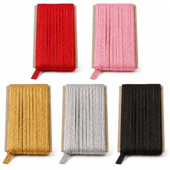Blouse Piping Dori Pack of 5 Colours for Blouse, Saree & Dress Stitching