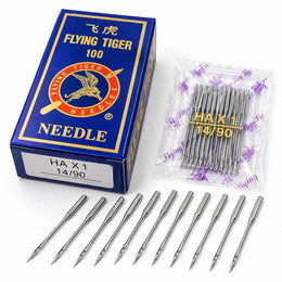 Flying Tiger HA×1 14/90 Sewing Machine Needles – 100 Needle Box