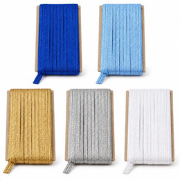 Blouse Piping Dori Pack of 5 Colours | Decorative Piping Cord for Blouse, Saree & Dress Stitching