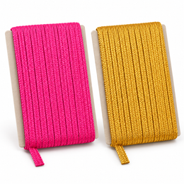 Pink & Golden Decorative Piping Tape Combo for Blouse, Saree & Lehenga – 18 Meter Each, Pack of 2