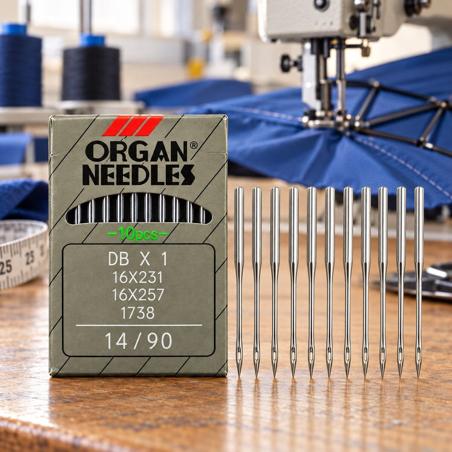 Organ DB×1 Industrial Sewing Machine Needles Size 14/90 – Pack of 10 Pieces