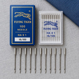 Flying Tiger HA×1 16/100 Sewing Machine Needles – 100 Needle Box