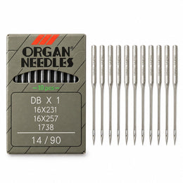 Organ DB×1 Industrial Sewing Machine Needles Size 14/90 – Pack of 10 Pieces