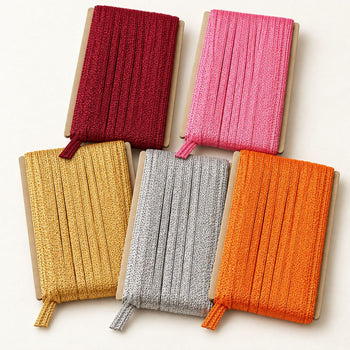 Blouse Piping Dori Pack of 5 Colours for Blouse, Saree, Kurti & Dress Stitching