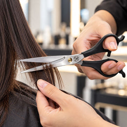 Professional Hair Cutting Scissor 6.5 Inch | Stainless Steel Salon Scissors with Finger Rest