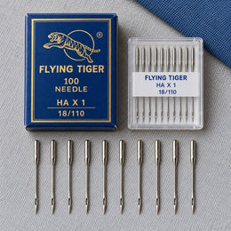 Flying Tiger HA×1 18/110 Sewing Machine Needles – 100 Needle Box