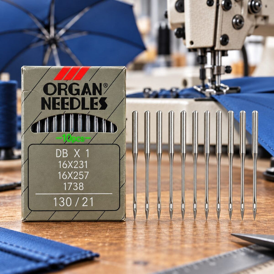 Organ DB×1 Industrial Sewing Machine Needles Size 21/130 – Pack of 10 Pieces