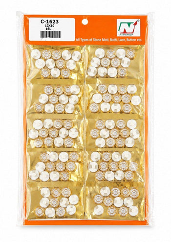 Decorative Snap Buttons for Blouse, Lehenga & Dresses | Fancy Stone Buttons