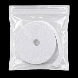 White Elastic Band 1/2 Inch (12.7 mm) – 25 Meter Roll for Sewing, Waistband, Pajama & Garments