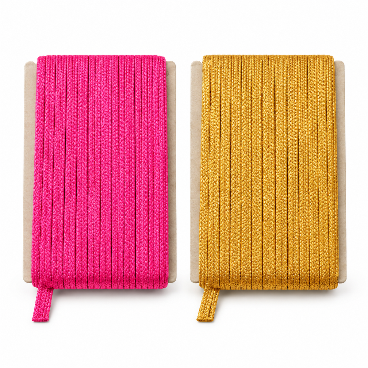 Pink & Golden Decorative Piping Tape Combo for Blouse, Saree & Lehenga – 18 Meter Each, Pack of 2