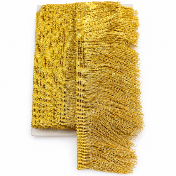 Bright Golden Thread Jhalar Lace Border for Saree, Blouse & Dupatta – 18 Meter