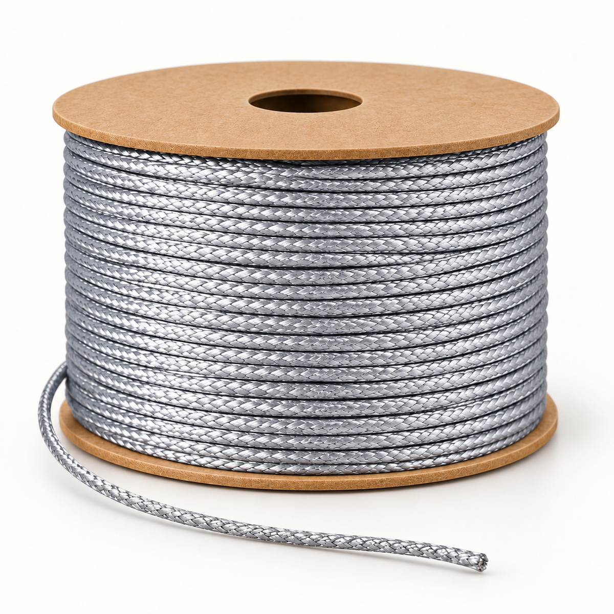 Silver Blouse & Lehenga Dori – Braided Decorative Cord | Pack of 4