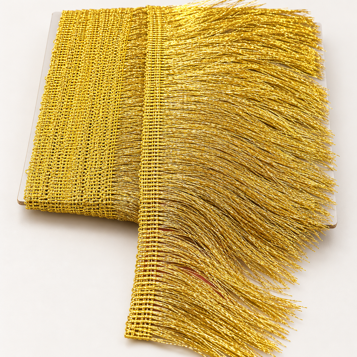 Bright Golden Thread Jhalar Lace Border for Saree, Blouse & Dupatta – 18 Meter