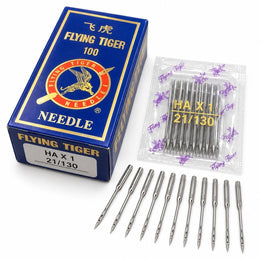 Flying Tiger HA×1 21/130 Sewing Machine Needles – 100 Needle Box
