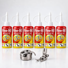 Sewing Machine Oil for Tailoring & Sewing Machines | Pack of 6 & 12 Bottles