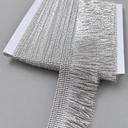 Silver Thread Jhalar Lace Border for Saree, Blouse & Dupatta Decoration – 18 Meter