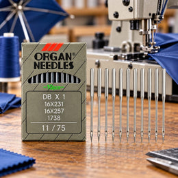 Organ DB×1 Industrial Sewing Machine Needles Size 11/75 – Pack of 10 Pieces