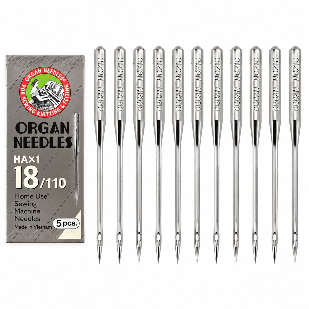 HA×1 Sewing Machine Needles Size 18/110 – Pack of 5 Pieces