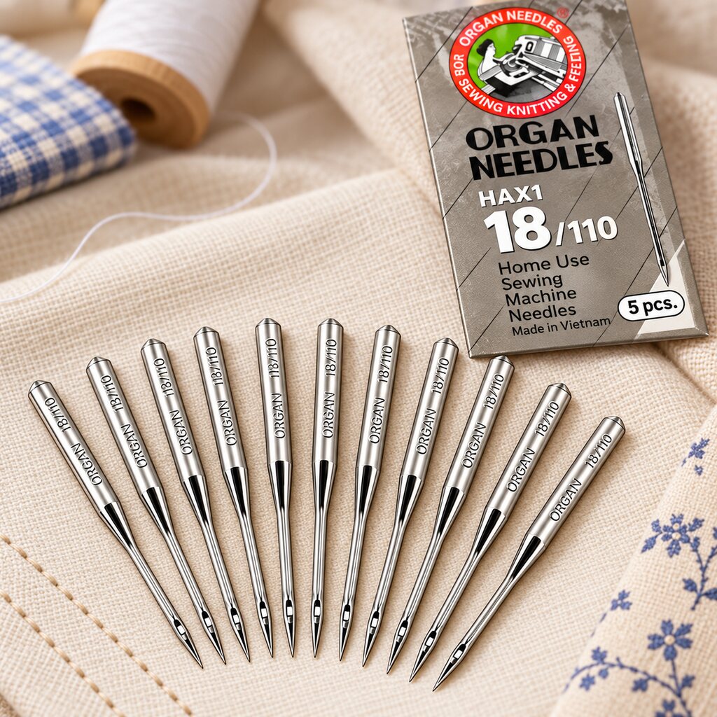 HA×1 Sewing Machine Needles Size 18/110 – Pack of 5 Pieces