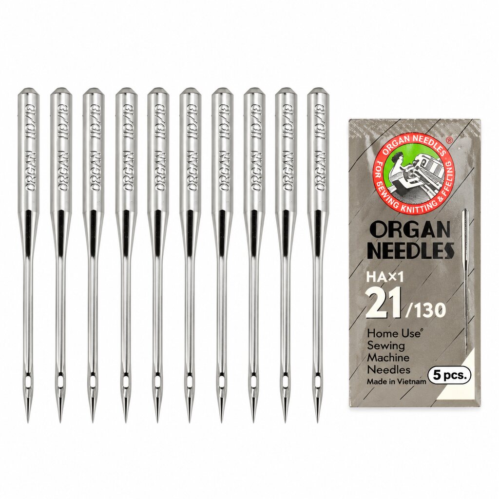 HA×1 Sewing Machine Needles Size 21/130 – Pack of 5 Pieces