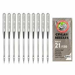 HA×1 Sewing Machine Needles Size 21/130 – Pack of 5 Pieces