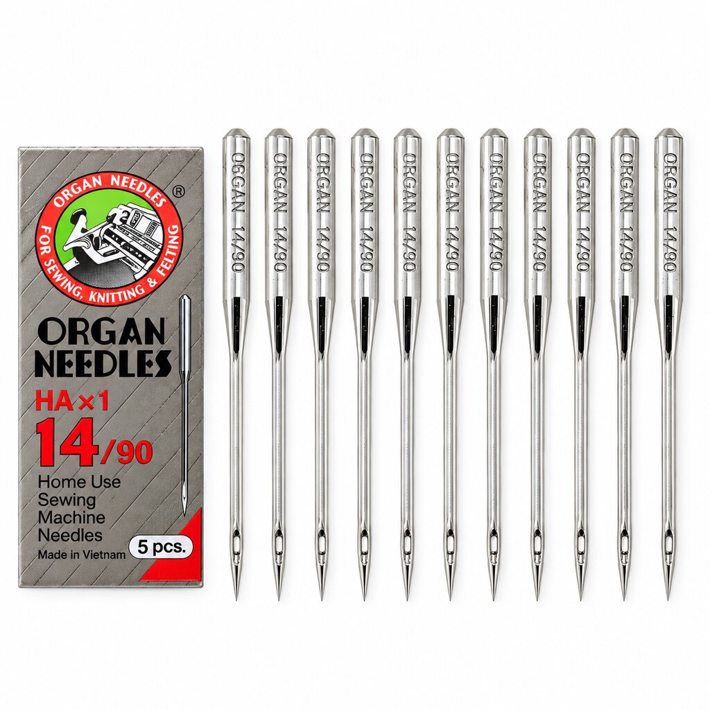 HA×1 Sewing Machine Needles Size 14/90 – Pack of 5 Pieces