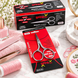 Beauty Scissors 5 Inch Stainless Steel Sharp Scissors | 120 mm | Pack of 12