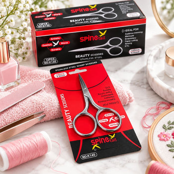 Beauty Scissors 5 Inch Stainless Steel Sharp Scissors | 120 mm | Pack of 12