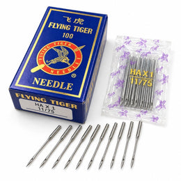 Flying Tiger HA×1 11/75 Sewing Machine Needles – 100 Needle Box