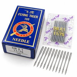 Flying Tiger DB×1 11/75 Industrial Sewing Machine Needles – 100 Needle Box